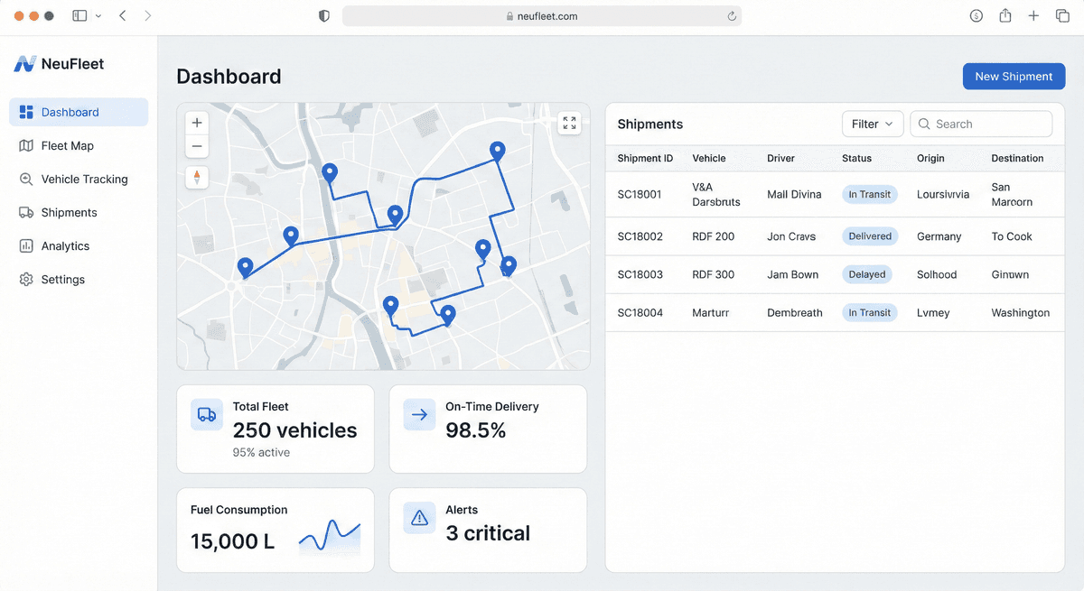 NeuFleet Transportation Management