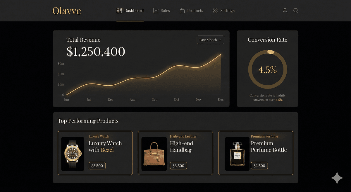 Olavve Luxury eCommerce